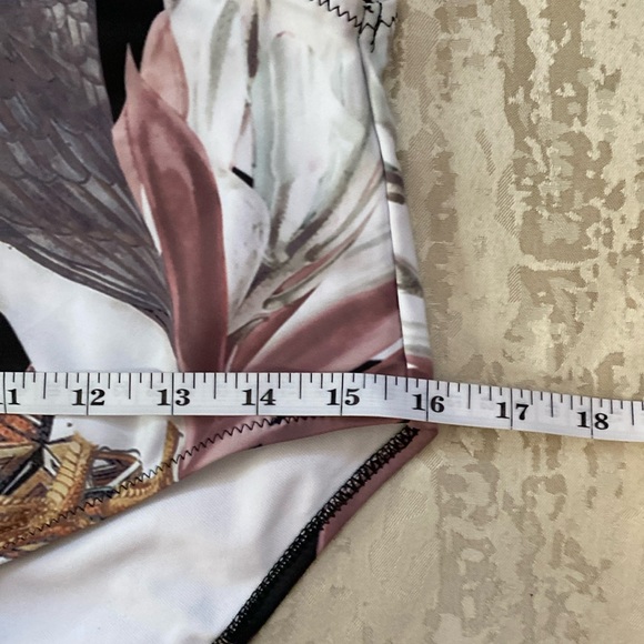 Pre-Summer SALE ELAINE’s Exotic:Kissing Love Birds Butterfly Garden Swimsuit - Picture 8 of 17